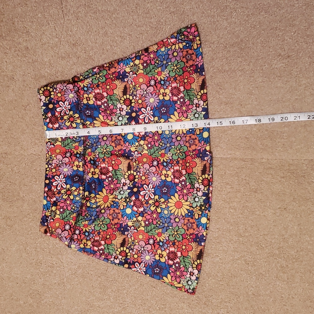 Fulbelle Women's Floral Print Skirt - Picture 10 of 11